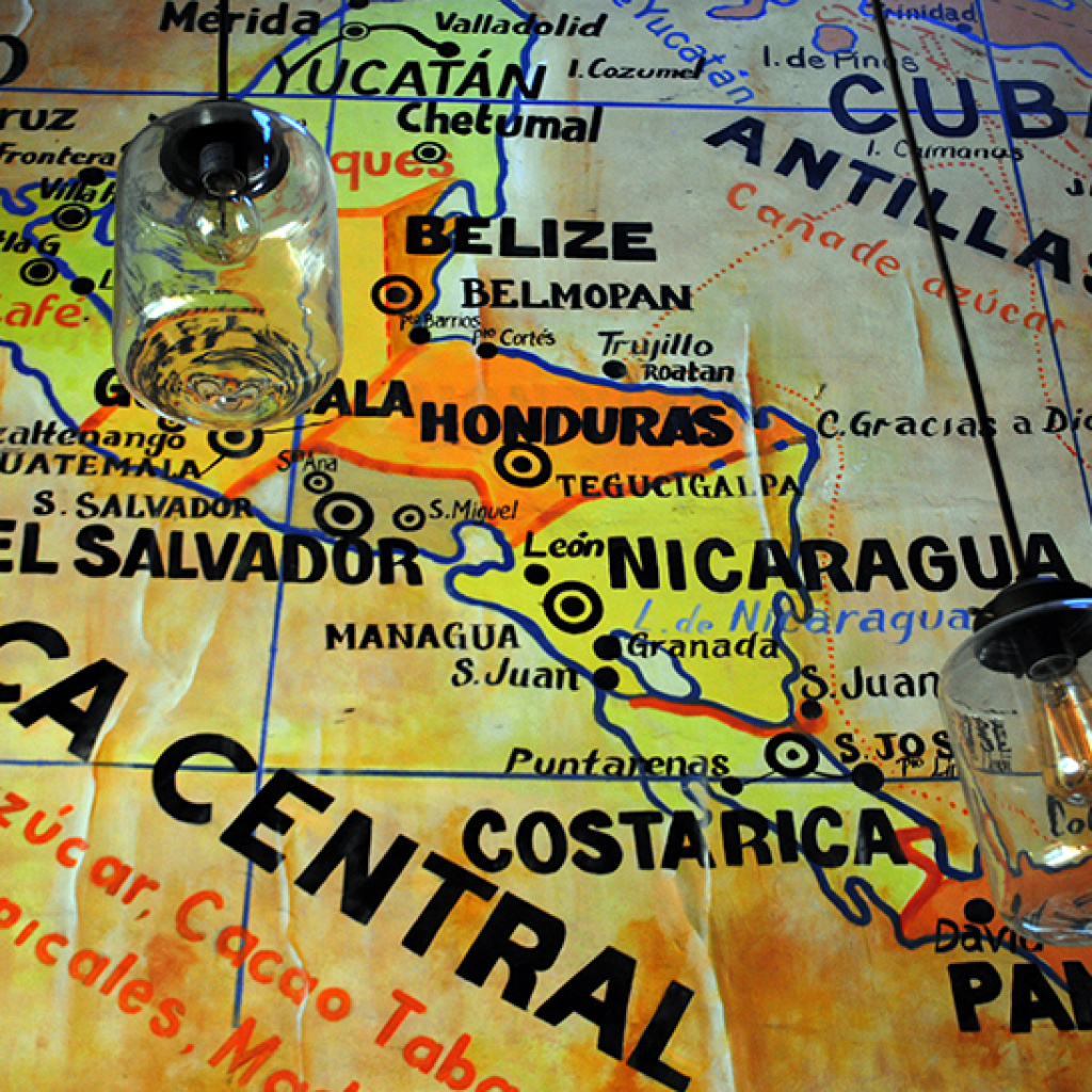 Crossing the border between Costa Rica & Nicaragua