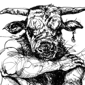 Mythical Character Illustration