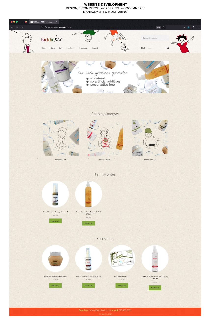 ecom website development
