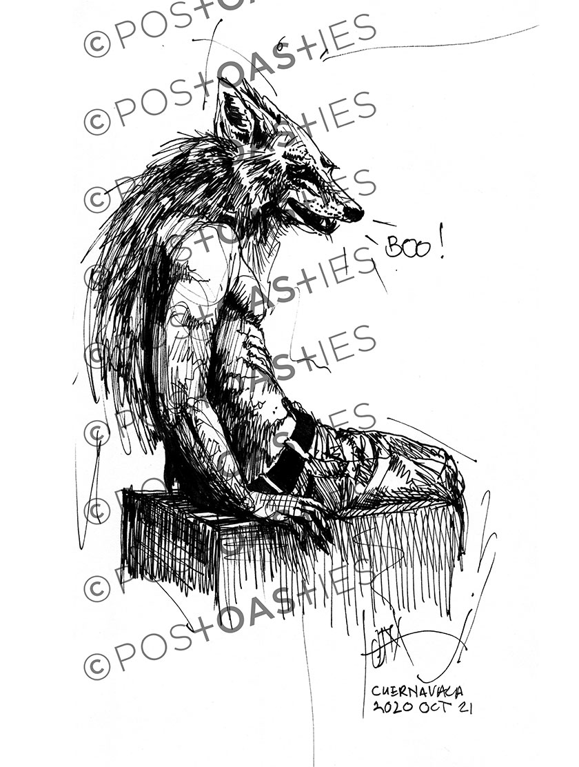 Anubis Character Illustrations
