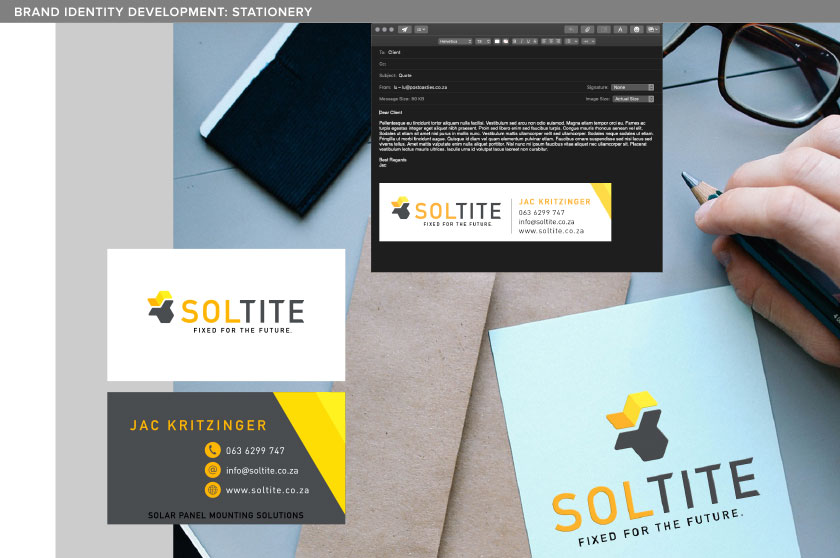 Solar Power Visual Identity Design
